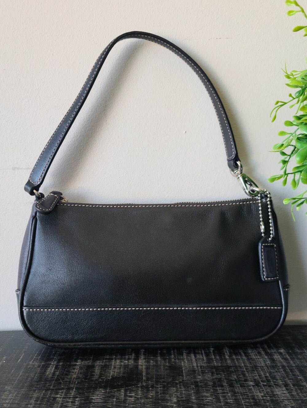 Coach Vintage Leather Hampton Demi Mini Shoulder Bag #7785